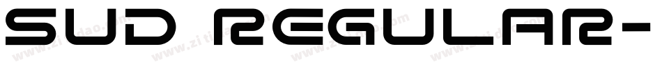 Sud Regular字体转换